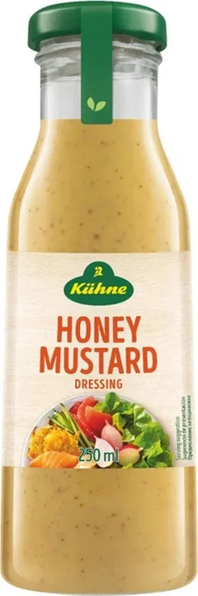 Dressing cu mustar si miere Kuhne, 250 ml