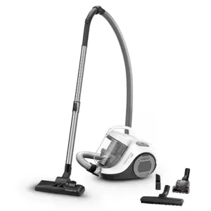 Aspirator fara sac ROWENTA Swift Power Cyclonic RO2957EA, 1.2l, 750W, 77dB, alb-negru
