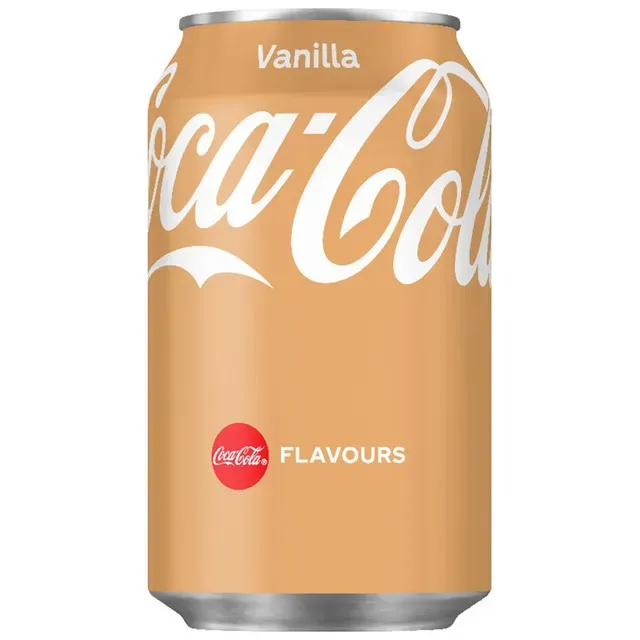 Bautura carbogazoasa cu aroma de vanilie Coca-Cola Vanilla, 0.33 l
