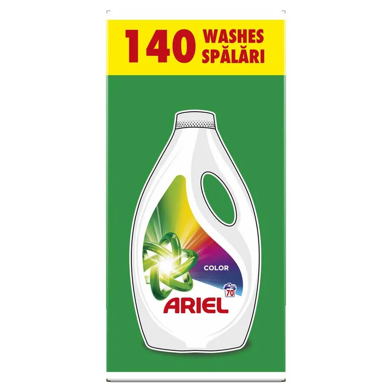 Detergent De Rufe Lichid Ariel Color, 140 Spalari