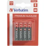 Baterii Verbatim, Alkaline, AAA, 8 buc
