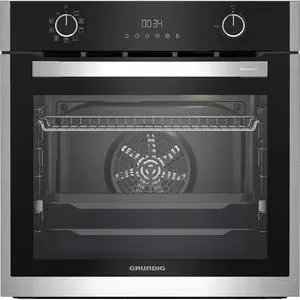Cuptor incorporabil GRUNDIG GEBM19300BMP, Electric, Autocuratare pirolitica, 72 l, Clasa A+, inox antiamprenta