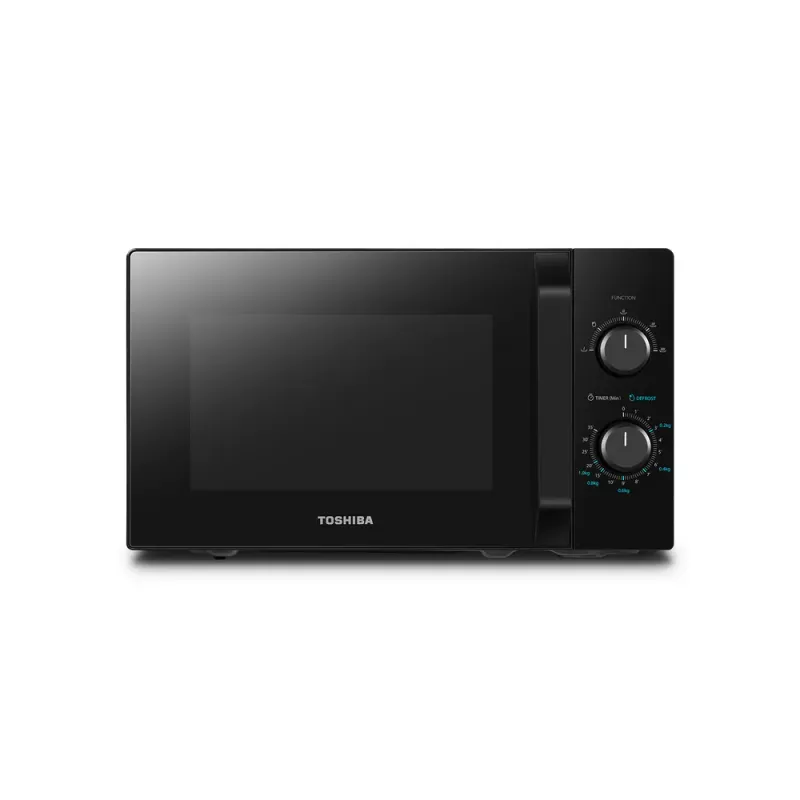 Cuptor cu microunde Toshiba, MW2-MM20PBK, 800W, 4 nivele de putere, Iluminare Led, Culoarea Negru