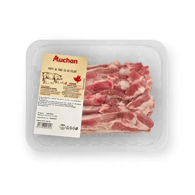 Piept de porc feliat Auchan, +/- 700 g