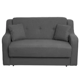 Canapea extensibila 2 locuri Galaxy V, cu lada, gri antracit, 155 x 100 x 95 cm, 1C