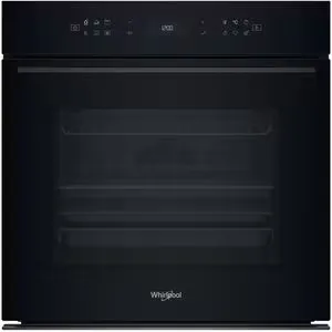 Cuptor incorporabil WHIRLPOOL WOI78HT1SBA, Electric, Autocuratare hidrolitica, 73 l, Clasa A+, 6th Sense, negru