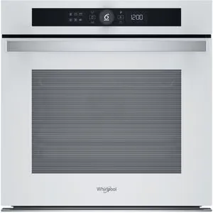 Cuptor incorporabil WHIRLPOOL WOI4S8CM1SWA, Electric, Autocuratare catalitica, 73 l, Clasa A+, 6th Sense, alb