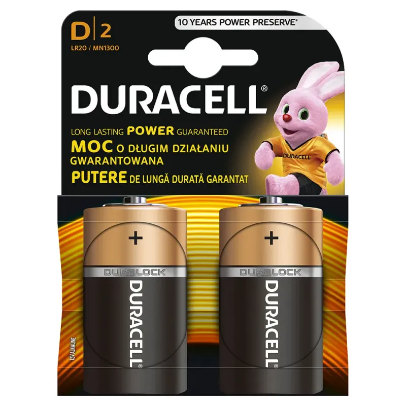 Baterie Duracell Basic D