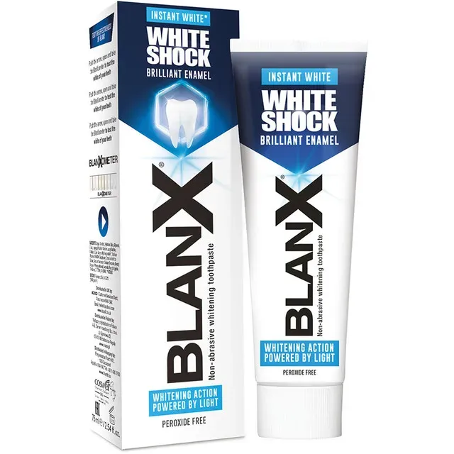 Pasta de dinti pentru albire BlanX White Shock, 75 ml