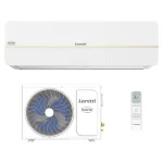 Aparat de aer conditionat Laretti LR-09WF Gold Line, 9000 BTU, Wi-FI, Clasa A++, Filtru 3 in 1 (Carbon Activ, Vitamina C, Ion de Argint), Functie incalzire, Alb-Auriu