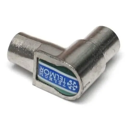 Mufa antena, Telmor, 6.9 mm, Argintiu