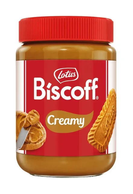 Crema tartinabila Lotus Biscoff Creamy, 400 g