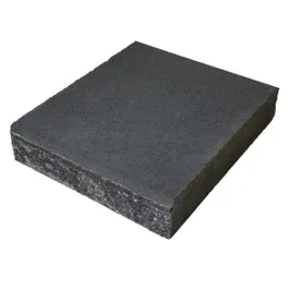Capac baza gard Symmetrica, Gardeo, gri, 250 x 300 x 60 mm