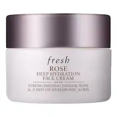 Rose Face Cream Produs hidratant față, pe bază de trandafir și acid hialuronic