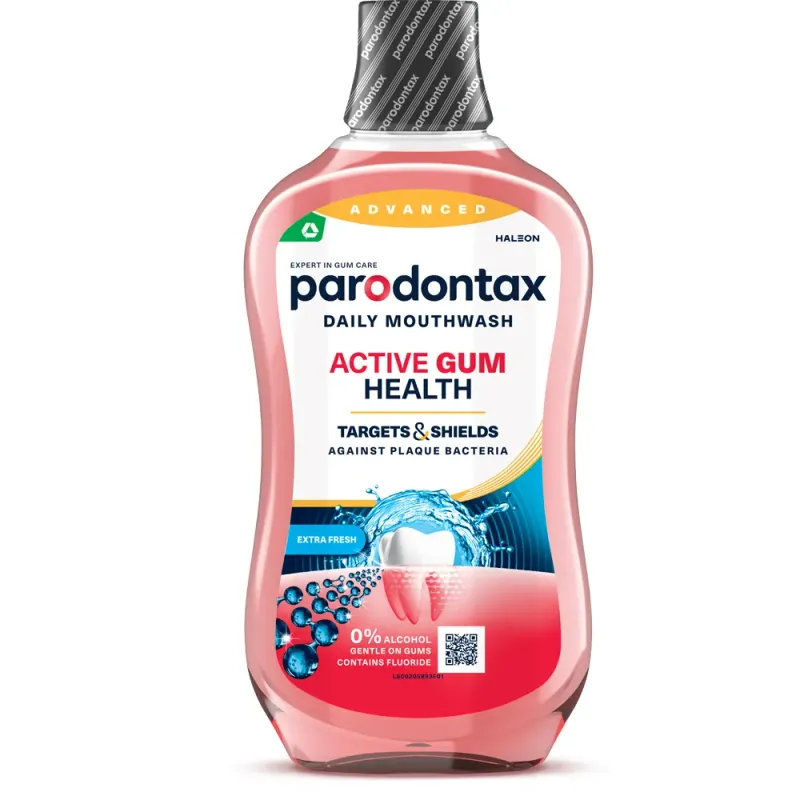Apa de gura Parodontax Active Gum Health Extra Fresh, 500 ml