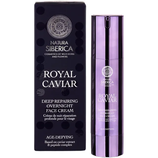 Crema de noapte Natura Siberica Royal Caviar, 50 ml