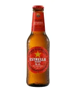 Bere blonda fara alcool Estrella Damm, 0.25 l