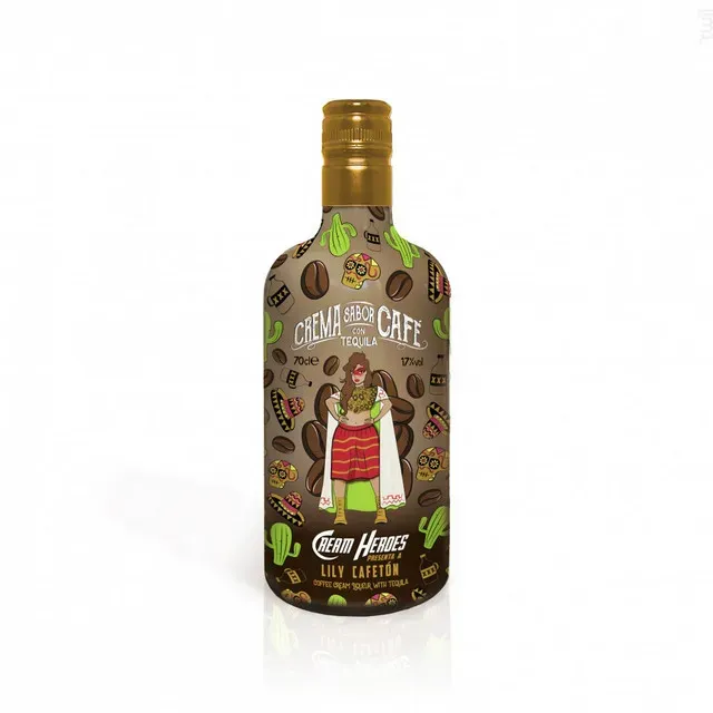 Lichior cu aroma de cafea Cream Heroes Lily Cafeton, alcool 17%, 0.7 l