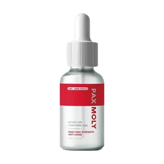Serum cu retinol si bakuchiol Pax Moly, 30 ml