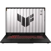 Nou! Laptop Gaming ASUS TUF A18 FA808UH-S8021 (Procesor AMD Ryzen™ 7 260 (16M Cache, up to 5.1 GHz), 18" FHD+ 144Hz, 16GB DDR5, 512GB SSD, NVIDIA GeForce RTX 5050 @8GB, DLSS 3.0, Negru/Gri)