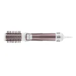 Perie rotativa Rowenta Brush Activ' Premium Care CF9540F0, 1000W, 2 trepte, 2 viteze, ionizare, 2 perii, Cashmere Keratin, invelis ceramic, Roz
