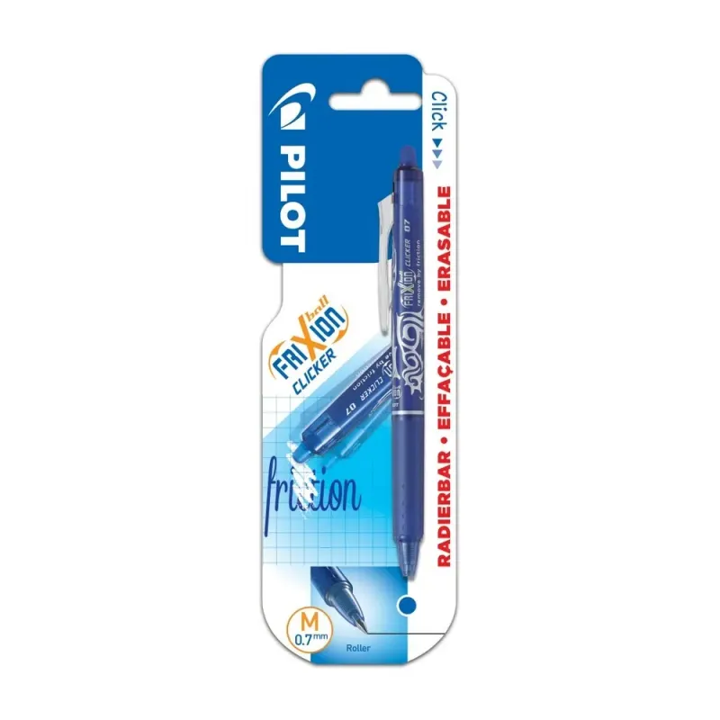 Roller Pilot Frixion Clicker 0.7 Mm Albastru
