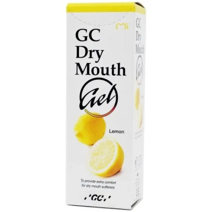 Gel cu aroma de lamaie pentru gura uscata, GC Dry Mouth, 40 g
