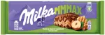 Ciocolata cu crema de alune si napolitane Milka, 270 g