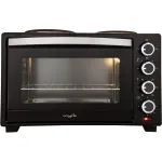 Cuptor electric MYRIA MY4721, 30l, 1600W, negru-argintiu