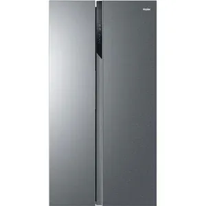 Side By Side HAIER HSR3918ENPG, No Frost, 528 l, H 178 cm, Clasa E, argintiu