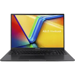 Asus Vivobook 16 X1605VA, 16 inch, Intel Core I5-13500H, 8 cores, 18 MB cache, 32 GB DDR4, 500 GB SSD, Intel Iris Xe Graphics, fara sistem de operare, indie black