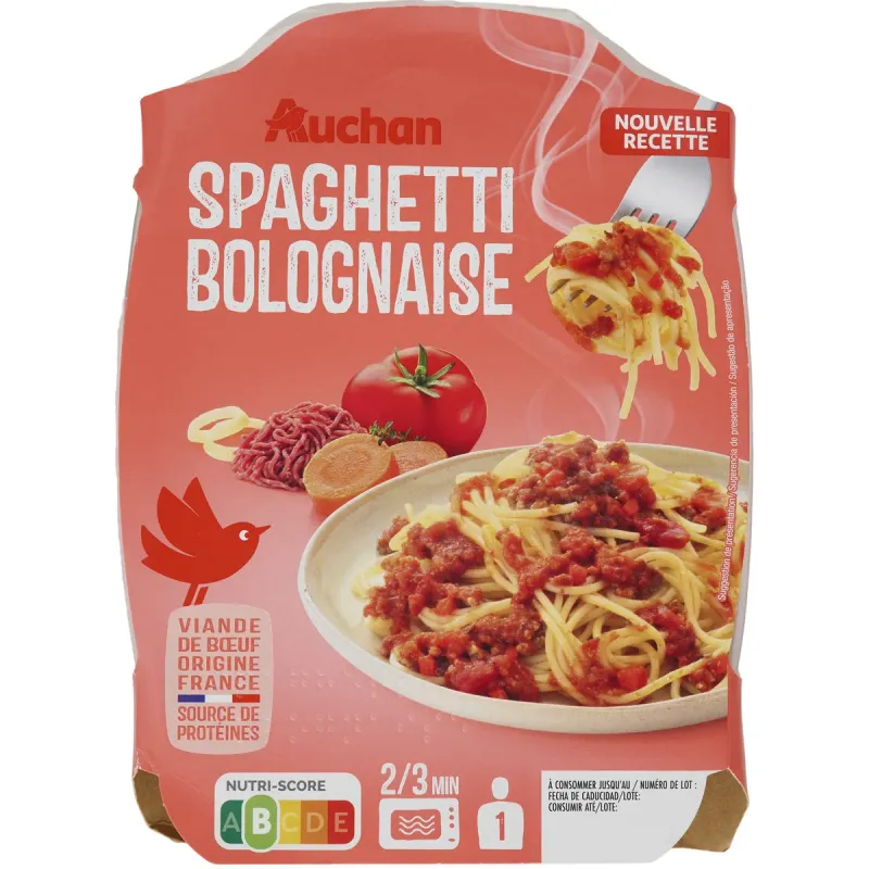 Spaghete bolognese Auchan, 300 g