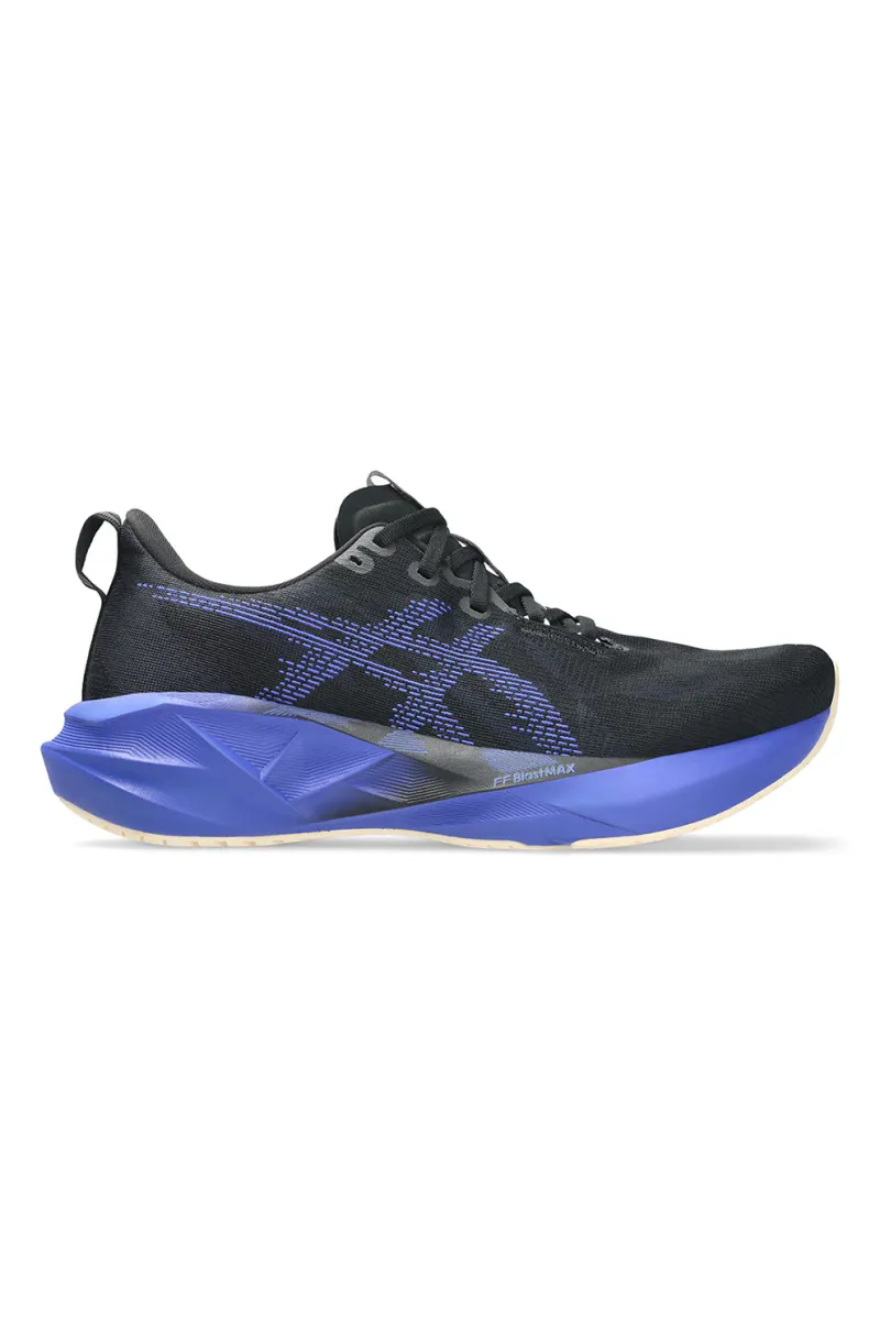 Asics, Pantofi pentru alergare Novablast 5, Negru/Albastru royal