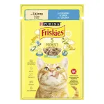 Hrana umeda pentru pisici adulte Purina Friskies, somon in sos, 85 g