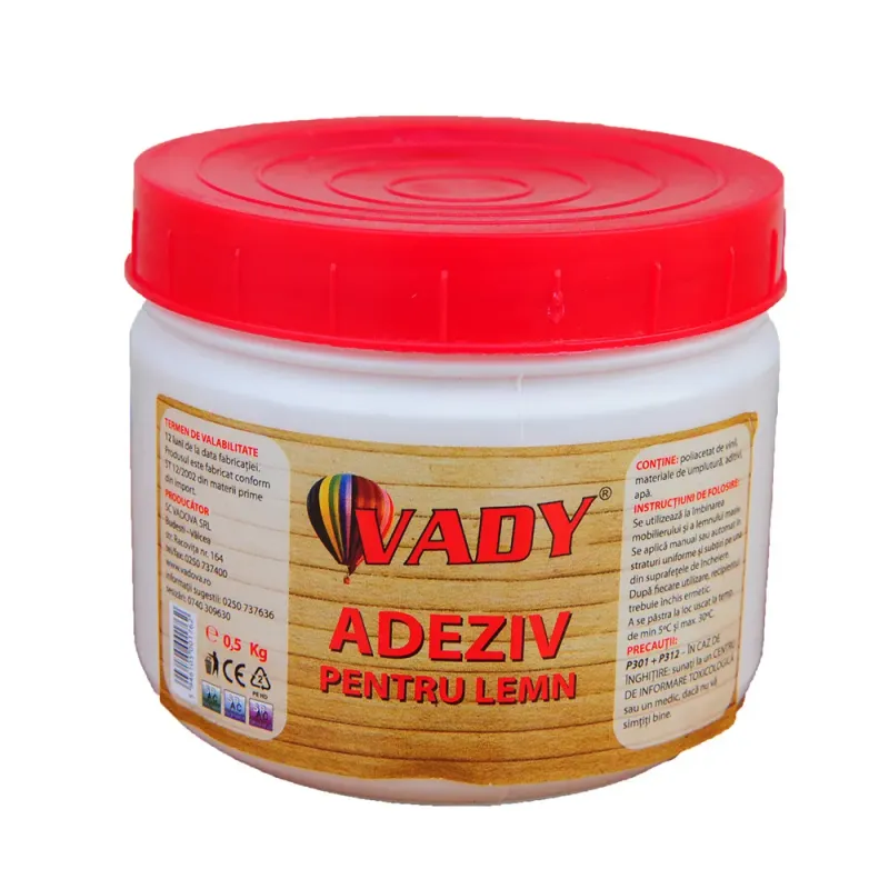 Adeziv tip aracet Vady pentru lemn 0.5 kg