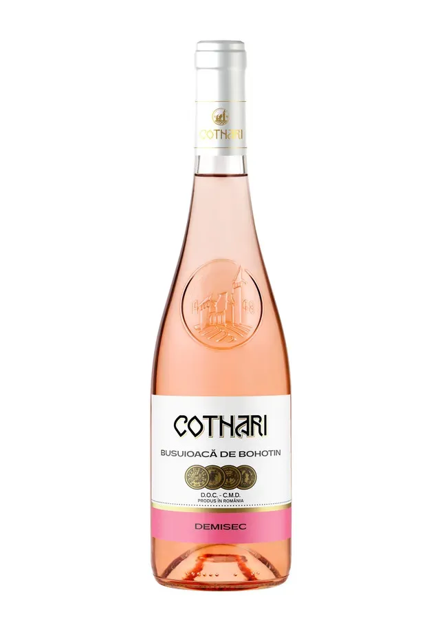Vin rose demisec Cotnari Inedit, Busuioaca de Bohotin, 0.75 l