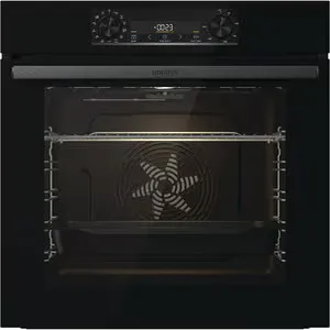 Cuptor incorporabil GORENJE BO6737E02BG, Electric, Autocuratare Hidrolitica, 77 l, Clasa A, negru
