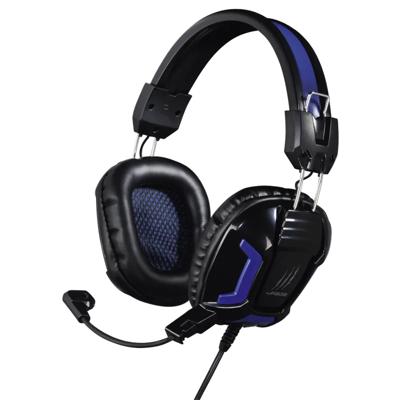 Casti gaming Hama uRage SoundZ Essential over the ear cu telecomanda pe fir