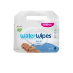 Servetele umede bebelusi Biodegradabile Water Wipes, 4 pachete x 60, 240 bucati