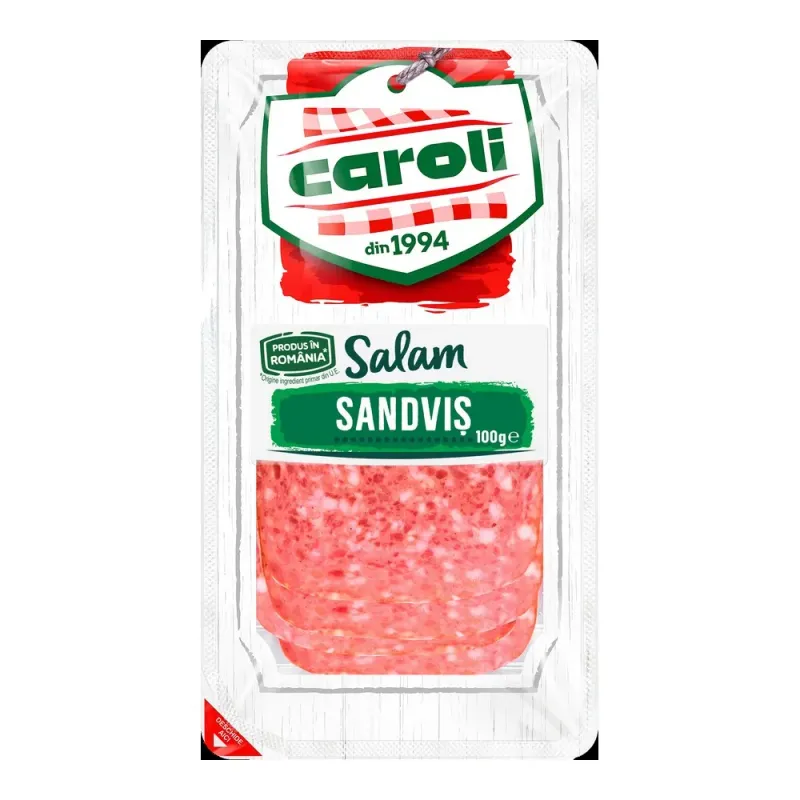 Salam sandvis feliat Caroli, 100 g