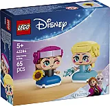 LEGO Disney Regatul de gheata Miniprintesele Anna si Elsa 43284