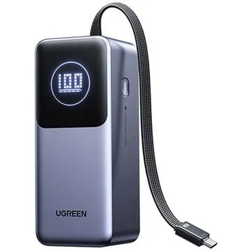 Baterie externa UGREEN PB723, 20000 mAh, 130 W, Gri