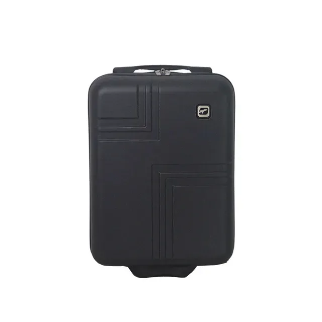 Troler Airport Linea, din ABS, XS, 31 x 45 x 18 cm, negru