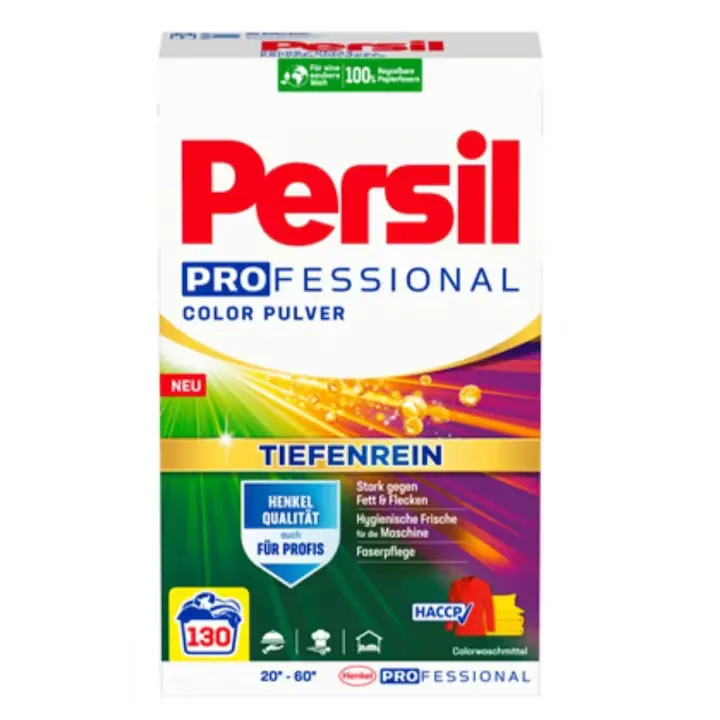 Detergent rufe Persil Professional, pentru rufe colorate, 130 spalari, 7.8kg