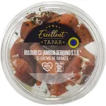 Rulouri din jambon Serrano cu crema de branza 85g