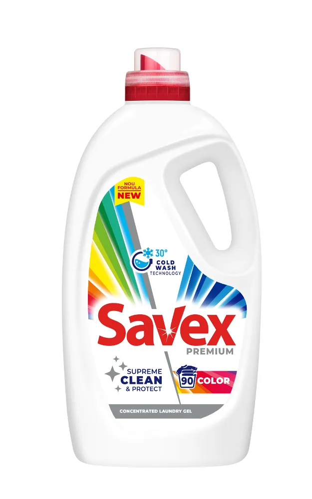 Detergent lichid Savex Premium Color 4.05L