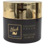 Crema cu extract de mucina de melc negru si colagen Glamfox, 50 g