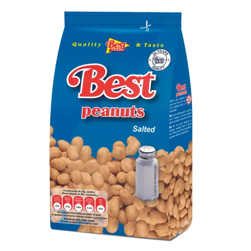 Alune prajite si sarate Best, 200 g