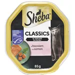 Hrana umeda pentru pisici, pate cu somon 85g