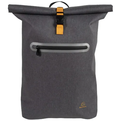 Rucsac impermeabil Exacompta Exactive Young pentru laptop 15.6", Poliuretan, Inchidere clips, Banda reflectorizanta, Gri